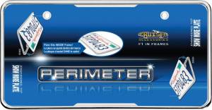 Cruiser Accessories - 30630 | Cruiser Accessories Perimeter, Chrome License Plate Frame