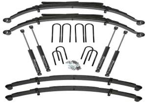 SuperLift - K438 | Superlift 4 inch Suspension Lift Kit with Shadow Shocks (1973-1991 K20 Pickup, Suburban 4WD)