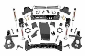 Rough Country - 22871 | 7 Inch GM Suspension Lift Kit w/ Lifted Struts & V2 Monotube Shocks