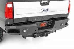 Rough Country - 10784 | Ford Heavy-Duty Rear LED Bumper (99-16 F-250 / F-350)