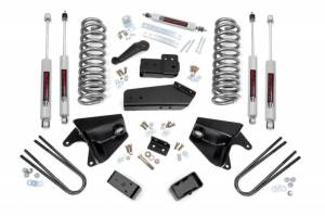 Rough Country - 465.20 | 4 Inch Ford Suspension Lift Kit w/ Premium N3 Shocks