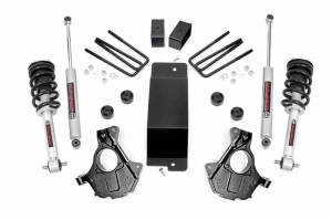 Rough Country - 11932 | 3.5 Inch GM Suspension Lift Kit w/ Lifted Struts, Premium N3 Shocks