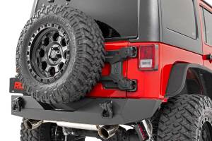 Rough Country - 10523 | HD Hinged Spare Tire Carrier Kit (07-18 Jeep JK)
