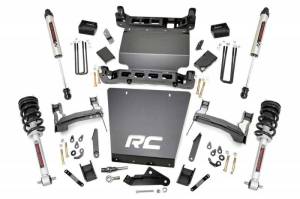 Rough Country - 29871 | 7 Inch GM Suspension Lift Kit w/ Lifted Struts, V2 Monotube Shocks