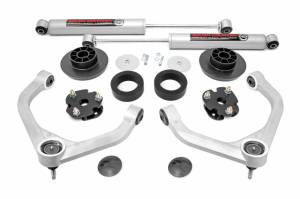 Rough Country - 31230 | Rough Country 3 Inch Lift Kit With Upper Control Arms For Ram 1500 (2012-2018) / 1500 Classic (2019-2023) 4WD | No Struts, Premium N3 Shocks