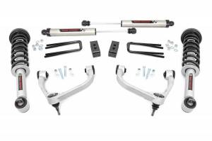 Rough Country - 54570 | 3 Inch Ford Bolt-On Arm Lift Kit w/ Struts & V2 Shocks (14-20 F-150 4WD)