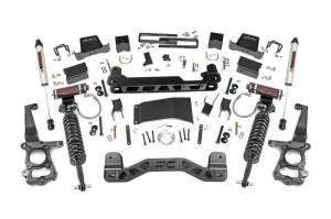 Rough Country - 55757 | 6 Inch Ford Suspension Lift Kit w/ Vertex Coilovers, V2 Monotube Shocks