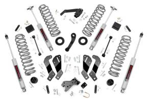 Rough Country - 69430 | 3.5 Inch Jeep Suspension Lift Kit | Control Arm Drop (07-18 Wrangler JK Unlimited)