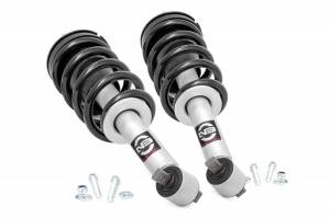 Rough Country - 501065 | Rough Country 2 Inch N3 Loaded Leveling Struts (2019-2024 Silverado, Sierra 1500)