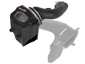 aFe Power - 51-73006 | AFE Power Momentum HD Cold Air Intake System w/ Pro DRY S Filter 2017-2019 F250, F350 Super Duty V8-6.7L (td)