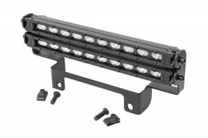 Rough Country - 92004 | Honda Dual 10-inch Slimline LED Bumper Kit (16-21 Pioneer 1000)