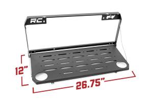 Rough Country - 10625 | Rough Country Tailgate Table For Jeep Wrangler JL 4WD / Wrangler 4xe | 2018-2023