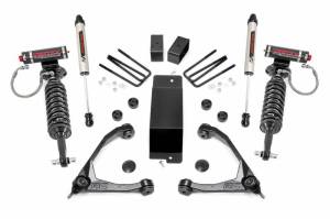 Rough Country - 19457 | Rough Country 3.5 Inch Suspension Lift Kit With Vertex Coilovers Plus Shocks Chevrolet Silverado/GMC Sierra 1500 | 2007-2016