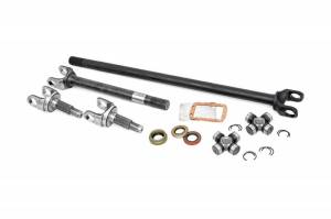 Rough Country - RCW24160-YGL | 4340 Chromoly Replacement Front Axle Kit w/ Grizzly Locker - Dana 30, 30 Spline (TJ/YJ/XJ/ZJ)