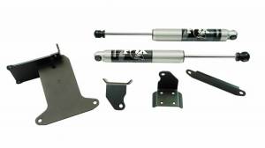 SuperLift - 92722 | SuperLift Ford Dual Steering Stabilizer Kit With Fox 2.0 Cylinders | 2005-2022 F250/F350 Super Duty 4WD