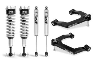 Cognito Motorsports - 210-P0874 | Cognito 3-Inch Performance Ball Joint Leveling Kit With Fox PS Coilover 2.0 IFP Shocks (2019-2024 Silverado/Sierra 1500 2WD/4WD)