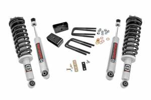 Rough Country Suspension - 75031 | 2.5 Inch Toyota Suspension Lift Kit w/ Premium N3 Struts and Shocks