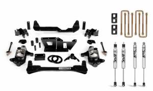 Cognito Motorsports - 110-P0785 | Cognito 4-Inch Standard Lift Kit With Fox PS 2.0 IFP Shocks (2001-2010 Silverado/Sierra 2500/3500 2WD/4WD)