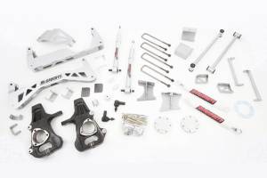 McGaughys Suspension Parts - 50781 | McGuaghys 7 to 9 Inch Lift Kit 2014-2018 GM Truck 1500 4WD STAMPED STEEL or ALUMINUM factory control arms