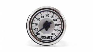 Air Lift Performance - 26227 | Air Lift Performance Single Needle Gauge - 200 PSI