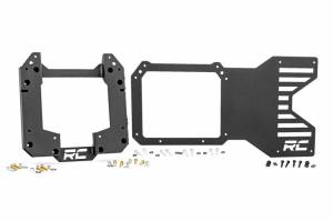 Rough Country - 51055 | Rough Country Spare Tire Relocation For Ford Bronco 4WD | 2021-2023 | Relocation And Reinforcement Bracket