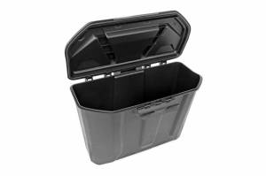 Rough Country - 97061 | Under Seat Storage Box | Passenger Seat | Can-Am Defender (2016-2022)