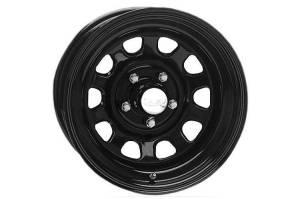 Rough Country - RC51-7655 | Rough Country Black Steel Wheel | 17x9 | 6x5.5 | 4.25 Bore | -12MM