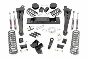 Rough Country - 38430 | Rough Country 5 Inch Lift Kit With Premium N3 Shocks AISIN For Diesel Ram 3500 4WD | 2019-2023