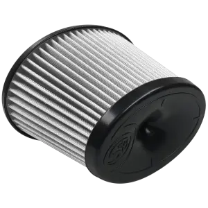 S&B Filters - KF-1058D | S&B Filters Air Filter For Intake Kits 75-5081D, 75-5083D, 75-5108D, 75-5077D, 75-5076D, 75-5067D, 75-5079D Dry Extendable White