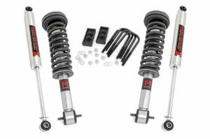 Rough Country - 50040 | Rough Country 2 inch Lift Kit With Lifted Struts For Ford F-150 4WD | 2014-2020 | M1 Monotube Struts, M1 Monotube Shocks