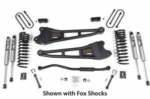 BDS Suspension - BDS Suspension 3" Lift Radius Arm Lift Kit Suspension System Without Air-ride For Dodge Ram 3500 Truck 4WD | 2013-2018 | Diesel