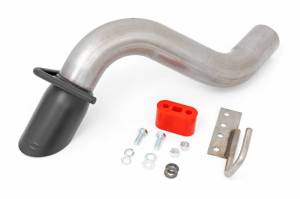 Rough Country - 96019 | Rough Country Muffler Delete With Black Exhaust Tips For Ford Bronco | 2021-2023