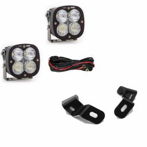 Baja Designs - 448041 | Baja Designs XL80 A-Pillar LED Light Pod Kit For Ram 2500 / 3500 | 2019-2022 | Driving/Combo Light Pattern, Clear