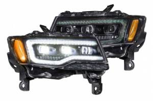 Morimoto - LF278 | Morimoto XB LED Headlights With White DRL For Jeep Grand Cherokee | 2014-2016 | Pair