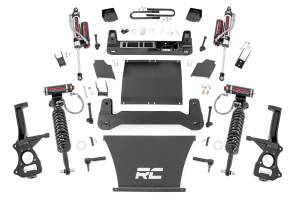 Rough Country - 26650 | Rough Country 6 Inch Lift Kit For GMC Sierra 1500 2/4WD | 2019-2024 | 4.3L, 5.3L, 6.2L Engine; Factory Mono-leaf Spring, Vertex Coilovers With Vertex Shocks