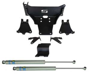 SuperLift - 92752 | Superlift Dual Steering Stabilizer Kit | Bilstein | No Lift Required (2023 F250, F350 4WD | Diesel)