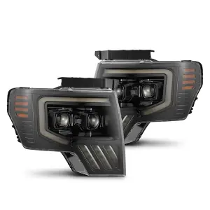 AlphaREX - 880090 | AlphaRex MK II LUXX-Series LED Projector Headlights For Ford F-150 (2009-2014) | Alpha-Black