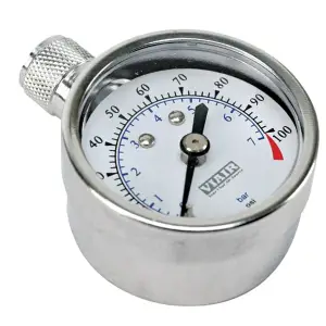 VIAIR - 90055 | VIAIR Tire Gauge | 0-35 PSI