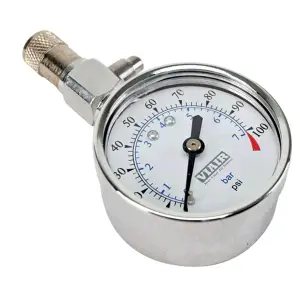 VIAIR - 90056 | VIAIR Tire Gauge | 0-35 PSI, Bleeder Valve