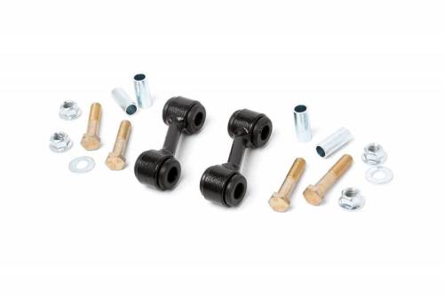 Rough Country - 1112 | Rough Country 2-3 Inch Lift Sway Bar Links For Nissan Titan | 2004-2015