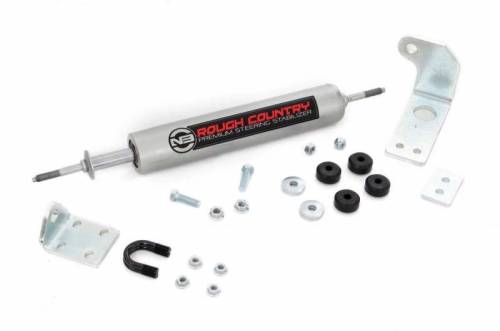 Rough Country - 8734330 | N3  Steering Stabilizer | 0-5 Inch Lift | Ford F-150 4WD (1997-2003)