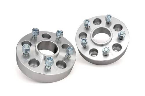 Rough Country - 1091 | 1.5-inch Wheel Spacers (Pair, Aluminum)