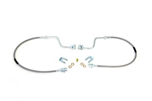 Rough Country - 89705 | Ford Extended Front Brake Lines | 4-8in Lifts (99-04 F250/350)