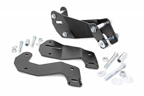 Rough Country - 110600 | Jeep Front Control Arm Relocation Kit (07-18 JK Wrangler)