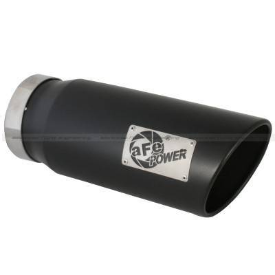 aFe Power Clearance Center - MACH Force XP Tip (Stainless Steel); 5 In x 6 Out x 15 L in Bolt-On (Blk)