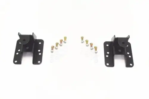 Mcgaughys Suspension Parts - 93049 | McGaughys Rear 1 to 2 Inch Lift Hangers 1999-2018 GM 1500 Truck 2WD/4WD