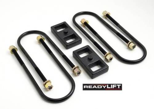 ReadyLIFT Suspensions - 66-1201 | 1 Inch Dodge Rear Block & U Bolt Kit