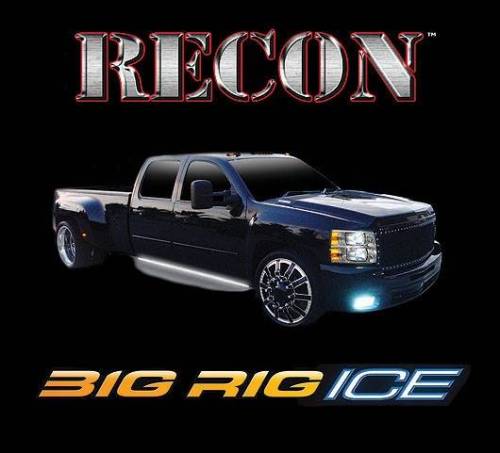 Recon Truck Accessories - 48" BIG RIG "ICE" AMBER Lights w WHITE Courtesy Lights