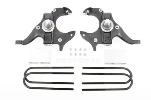 McGaughys Suspension Parts - 33104 | McGaughys 2 Inch Front / 3 Inch Rear Lowering Kit 1982-2003 S10 Trucks 2WD All Cabs