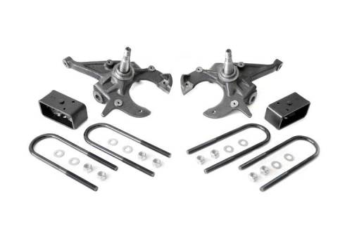 Rough Country - 727 | Rough Country 2 Inch Front | 3 Inch Rear Lowering Kit (1982-2003 S Series)